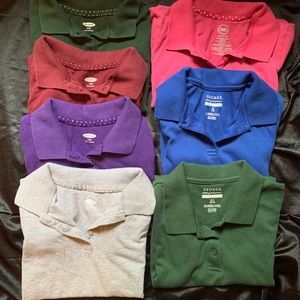 7/$10 👚Girls uniform shirts‼️